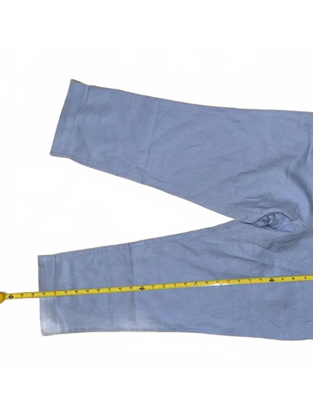Banana Republic Women's Blue linen dress pant sz 12 preppy cottage office